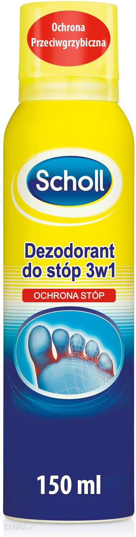 Scholl dezodorant do stóp 3w1 150 ml