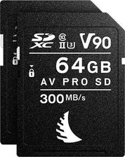 Angelbird Match Pack Lumix S1H Sdxc 64 Gb + 64 Gb Class 10 Uhs-Ii/U3 V90 (Mp-S1H-064Sdv90X2)