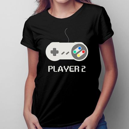 Player 2 v1 - damska koszulka na prezent