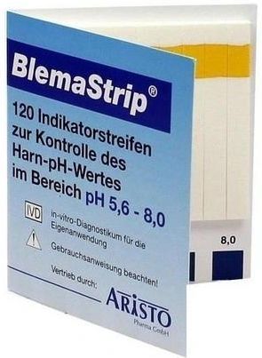 Aristo Pharma Gmbh Paski Lakmusowe Blemastrip 5,6-8,0 Badanie Ph Mocz