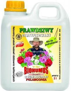Biohumus Extra Pelargonia 2,0L