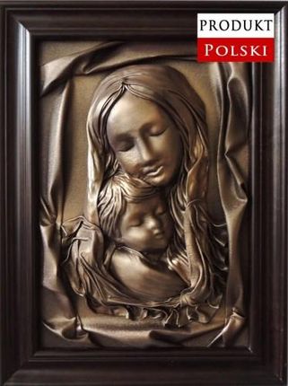 Art Deco Maryja - obraz z Matką Boską w drewnianej ramie - S3-17 S317