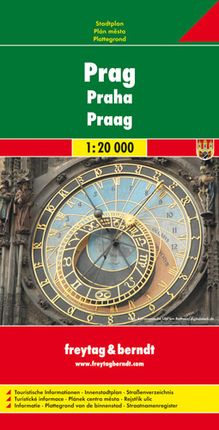 Pragamapa 1:20 000 Freytag & Berndt