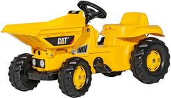 Zdjęcie Rolly Toys rollyKid Traktor na pedały Dumper na licencji Caterpillar - Prudnik