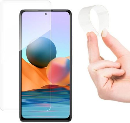 Wozinsky Nano Flexi hybrydowa elastyczna folia szklana szkło hartowane Xiaomi Redmi Note 10 Pro