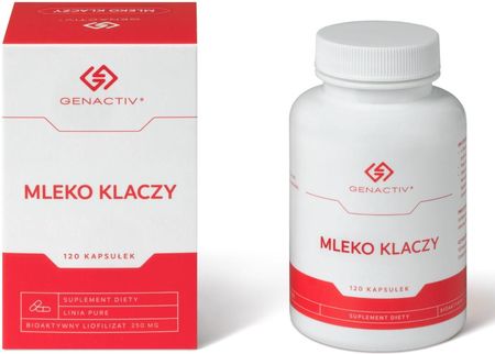 Genactiv Mleko Klaczy (EQ Activ), kapsułki 120 szt. 250 mg