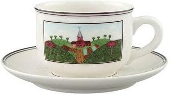 Villeroy&Boch Design Naif Kop en schotel Tuinman - Elka Porselein
