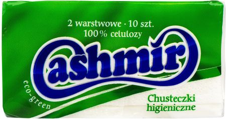 Cashmir Chusteczki Higieniczne (10X10) Eco Zielon