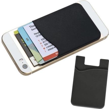 Basic Pokrowiec na kartę do smartfona BORDEAUX czarny