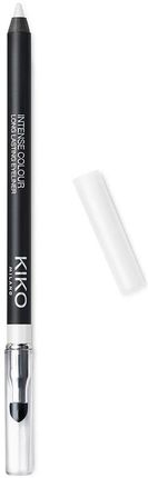 Kiko Milano Intense Colour Long Lasting Eyeliner kredka do oczu 01 Pearly White 1.2g