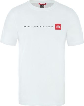 Koszulka The North Face M NSE Tee męska Kolor Biały, Rozmiar XL