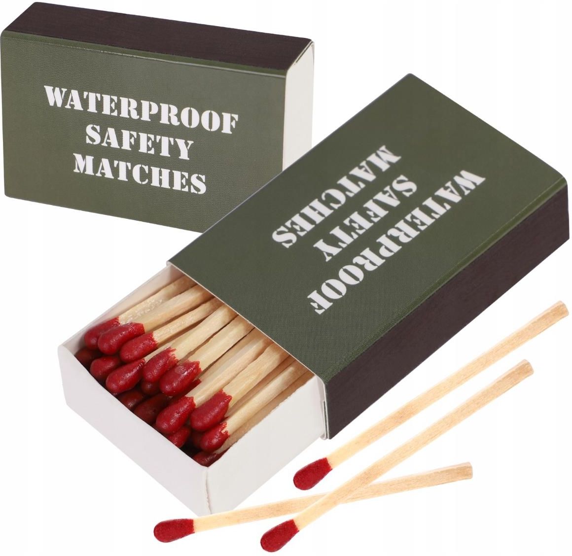 Zdjęcie Mil-Tec Wodoodporne Zapałki 4szt. / Blister - Ostróda