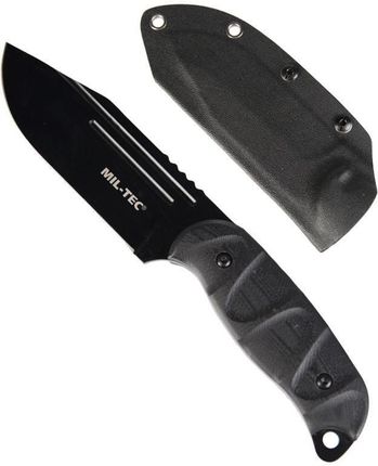 Mil-Tec Czarny Nóż Bojowy G10 W. Pochwa Z Kydex®