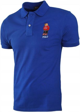 Koszulka Polo Ralph Lauren Teddy Bear Miś Roz. M - Ceny i opinie T-shirty i koszulki męskie FKQP