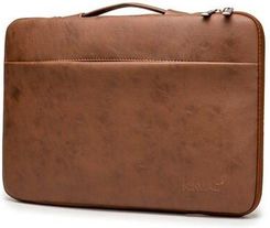 Zdjęcie KINMAC ETUI NA LAPTOPA 15,6" ECO SKÓRA KOLOR: BRĄZOWY - Brzeg