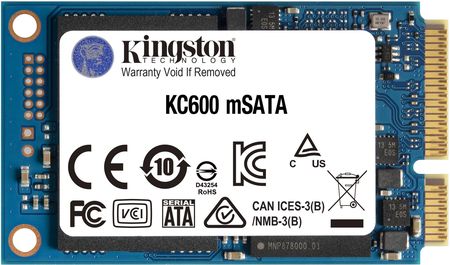 Kingston KC600 256GB mSATA (SKC600MS256G)