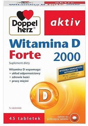 Doppelherz Aktiv Witamina D Forte 2000 45tabl.