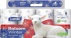 Zdjęcie Lambi Papier Toaletowy Balsam Pure 8 Rolek - Bełchatów