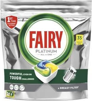 Fairy Platinum All In One Tabletki Do Zmywarki Cytrynowe 35 Szt