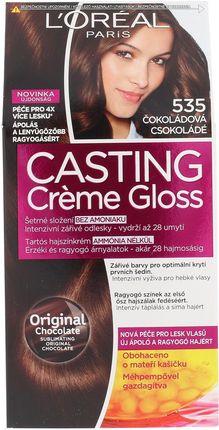 L'Oreal Casting Creme Gloss Farba do włosów 1szt 535 Chocolate