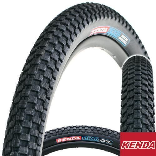 Kenda K-Rad K-905 BMX Bike Tire – 20x2.125 Inch, Wire Bead, 60TPI, 40-65 PSI, Black