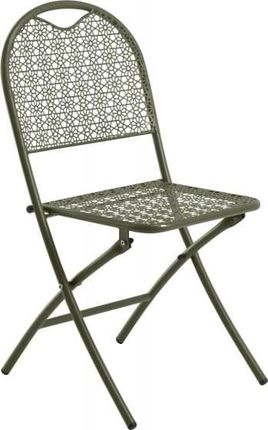 Składane Krzesło 87x40cm Aluminiowe Zielone
