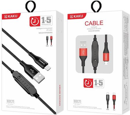 Kaku Kabel USB Micro USB 1M z wyłącznikiem czasowym KSC-282 Micro USB