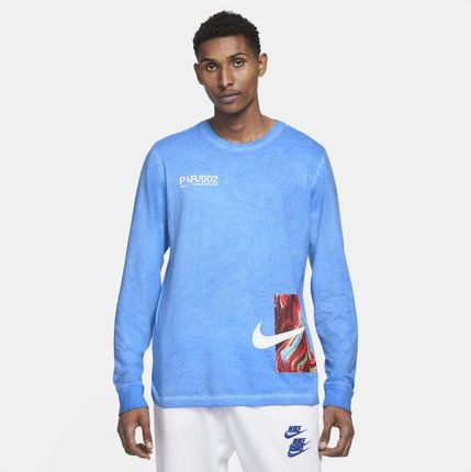 Nike Męski T shirt z długim rękawem Nike Sportswear House of Innovation (Paris) Niebieski - Ceny i opinie T-shirty i koszulki męskie PPUT Nike Męski T shirt z długim rękawem Nike Sportswear House of Innovation (Paris) Niebieski - Ceny i opinie T-shirty i koszulki męskie PPUT