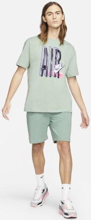 Nike Męski T shirt Nike Sportswear Szary - Ceny i opinie T-shirty i koszulki męskie MFTH