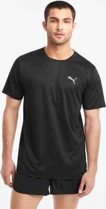 PUMA Męski T shirt Do Biegania Z KrÓtkim Rękawem Favourite, Czarny, rozmiar XS, Odzież - Ceny i opinie T-shirty i koszulki męskie THWP