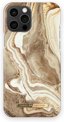Ideal Of Sweden Etui Fashion Apple iPhone 12 Pro Max Golden Sand Marble (IDS351GLDSANMRB)