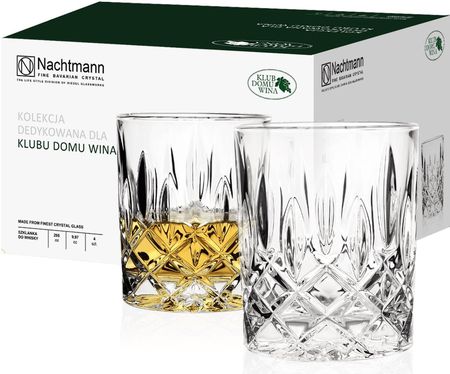 Nachtmann Kryształowe szklanki do whisky 4x295ml
