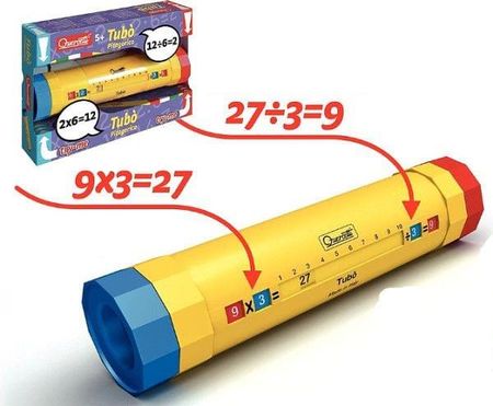 Quercetti Tuba Do Nauki Tabliczki Mnożenia Tubo Pitagorasa Ceny