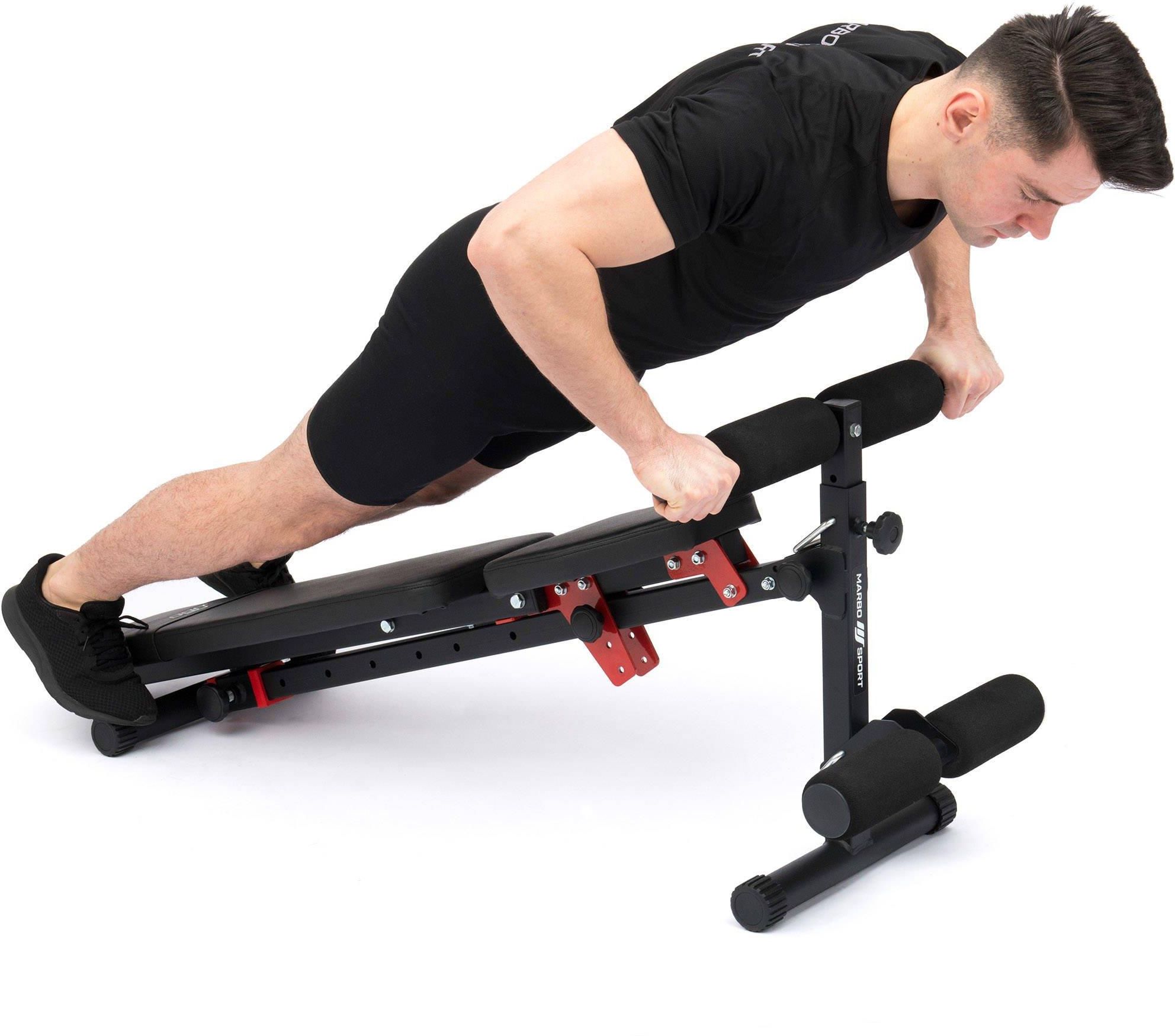 Marbo Sport Ławka Multifunkcyjna Składana Mh L111 2.0 - zdjęcie 2 Marbo Sport Ławka Multifunkcyjna Składana Mh L111 2.0