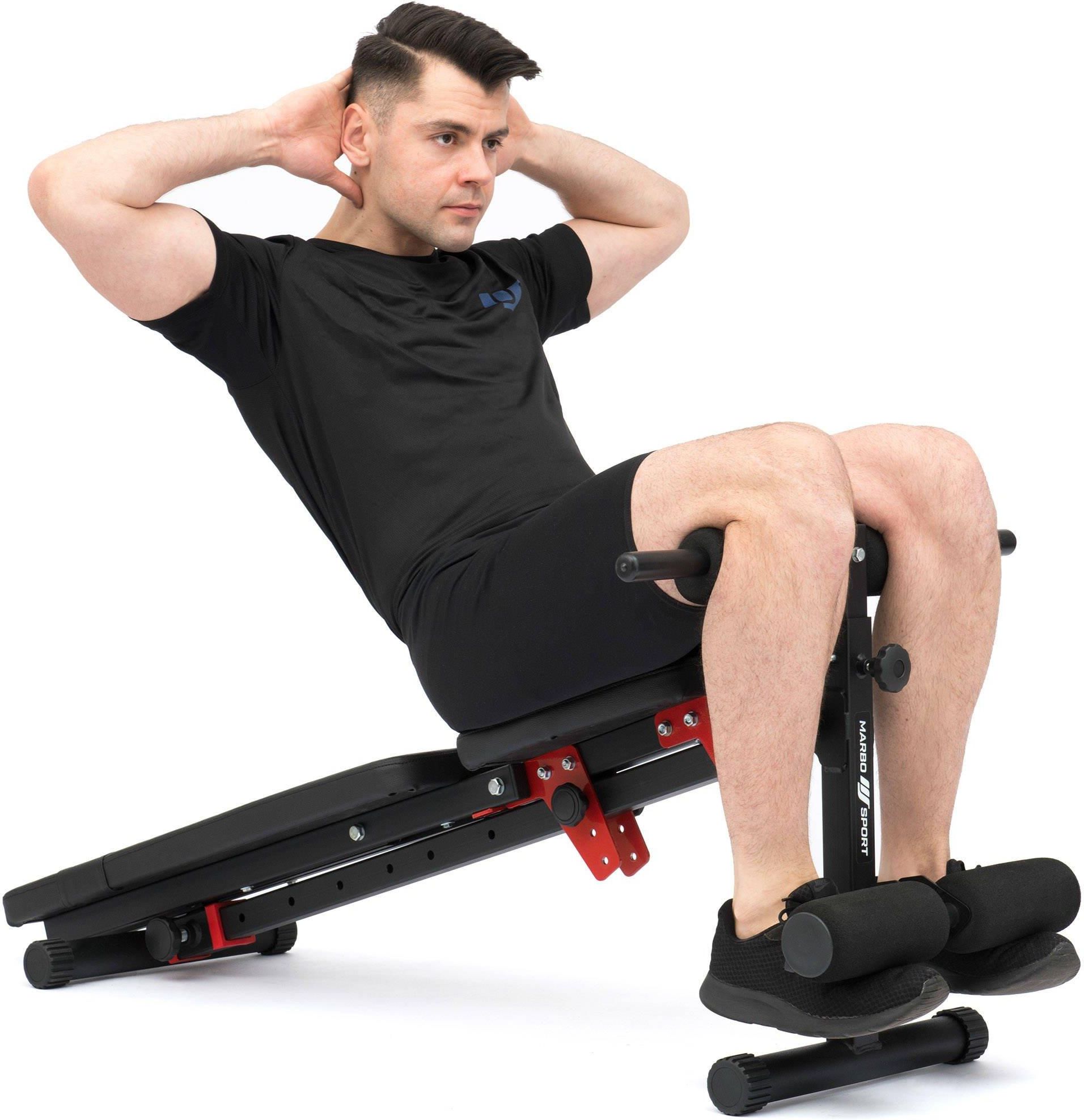 Marbo Sport Ławka Multifunkcyjna Składana Mh L111 2.0 - zdjęcie 8 Marbo Sport Ławka Multifunkcyjna Składana Mh L111 2.0