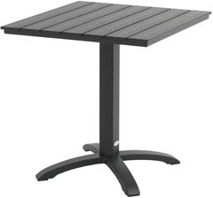 Zdjęcie Stół Bistro Hobro S70xd70 Czarny - Złoty Stok