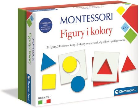 Montessori Figury i Kolory 1184