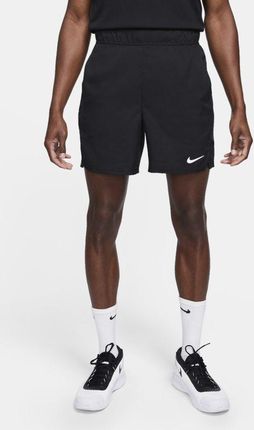 Nike Męskie Spodenki Tenisowe 18 Cm Nikecourt Dri-Fit Victory Czerń