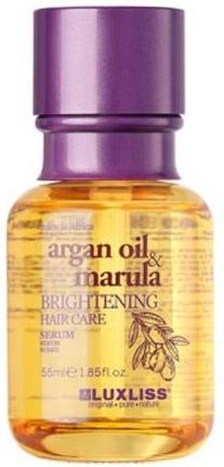 Luxliss Argan Oil Marula Nabłyszczające Serum Do Włosów 55 ml