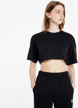 Adidas x Stella McCartney Crop Tee Black - Ceny i opinie
