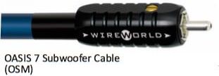 WireWorld Oasis 8 Subwoofer Cable OSM OSW 
