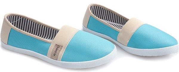 buty slip on skórzane