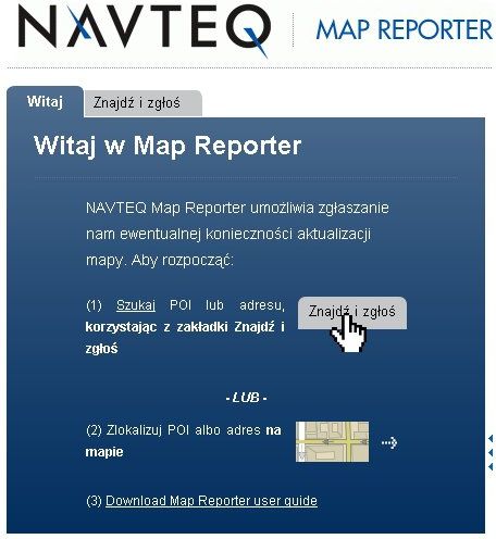 Mapa Do Nawigacji NAVTEQ Map Reporter Opinie I Ceny Na Ceneo Pl   I Navteq Map Reporter 