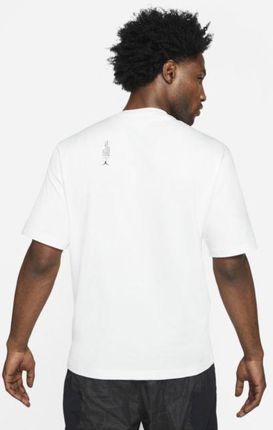 Jordan Męski T shirt z krÓtkim rękawem Jordan 23 Engineered Biel - Ceny i opinie T-shirty i koszulki męskie VQMP