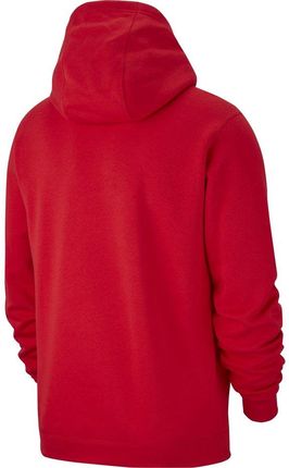 Bluza dla dzieci Nike Team Club 19 Full-Zip Fleece Hoodie Junior czerwona AJ1458 657