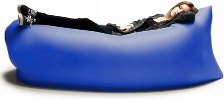 Lazy Bag Air Sofa Materac Leżak Na Powietrze Granatowy