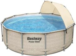Zdjęcie Basen Bestway Power Steel 396x107 5614V - Piaski