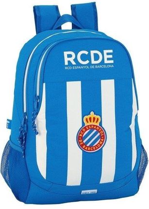 Rcd Espanyol Plecak Szkolny Niebieski Biały