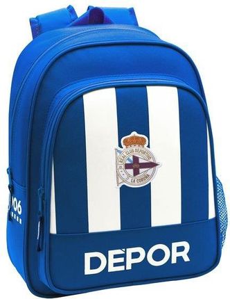 R. C. Deportivo De La Coruña Plecak Dziecięcy Niebieski Biały