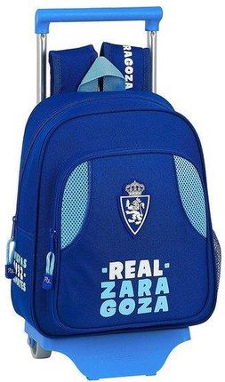 Real Zaragoza Torba Szkolna Z Kółkami 705 Niebieski Jasnoniebieski